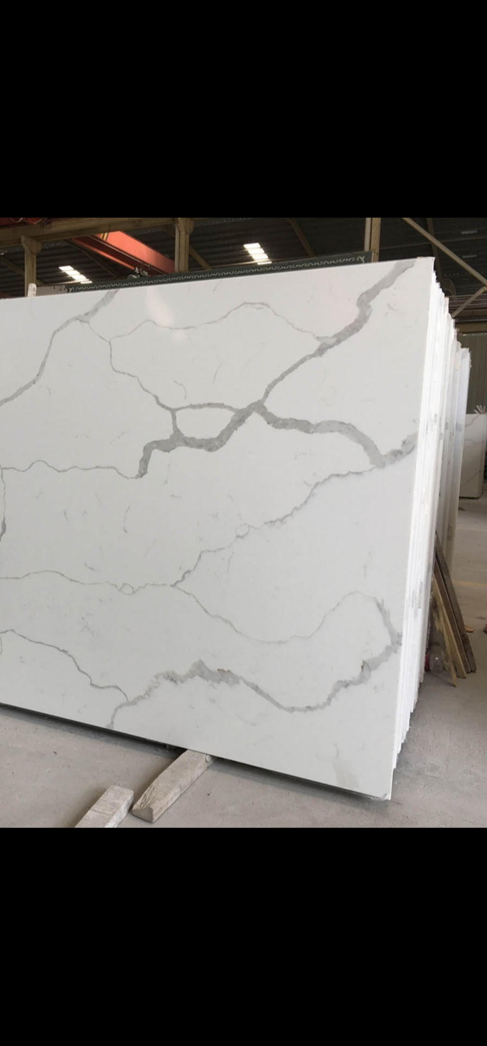 3cm quartz and granite countertops. Custom fabrication and install in 3 to 5 days.