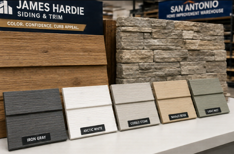 Hardie Siding Colors for San Antonio