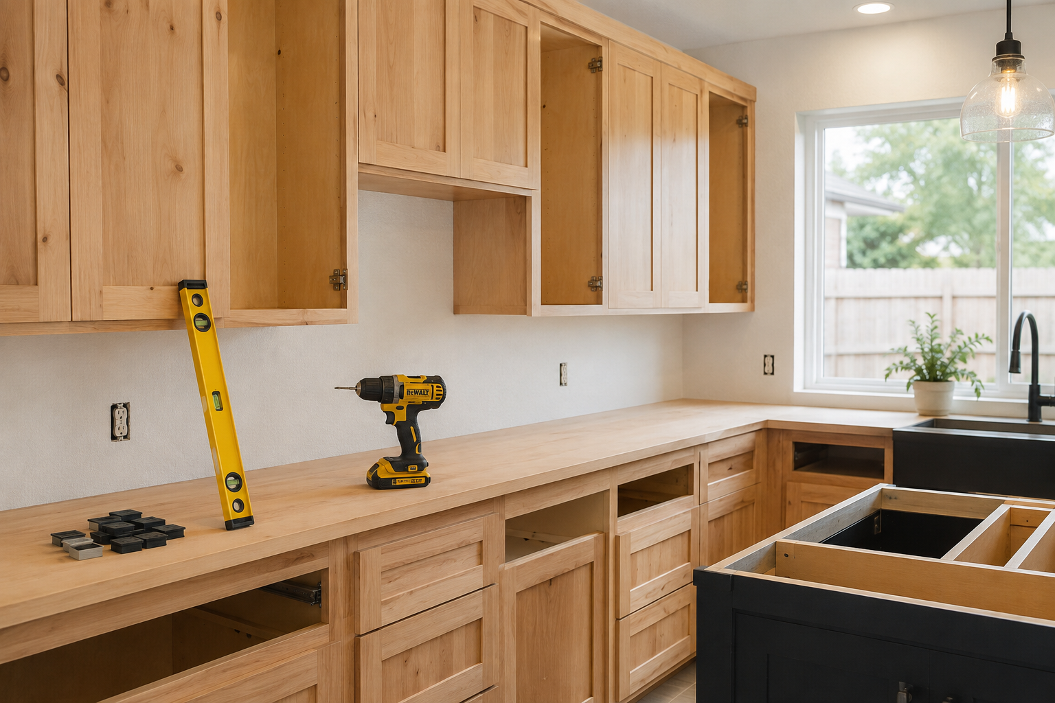 Kitchen Cabinet Installation in San Antonio